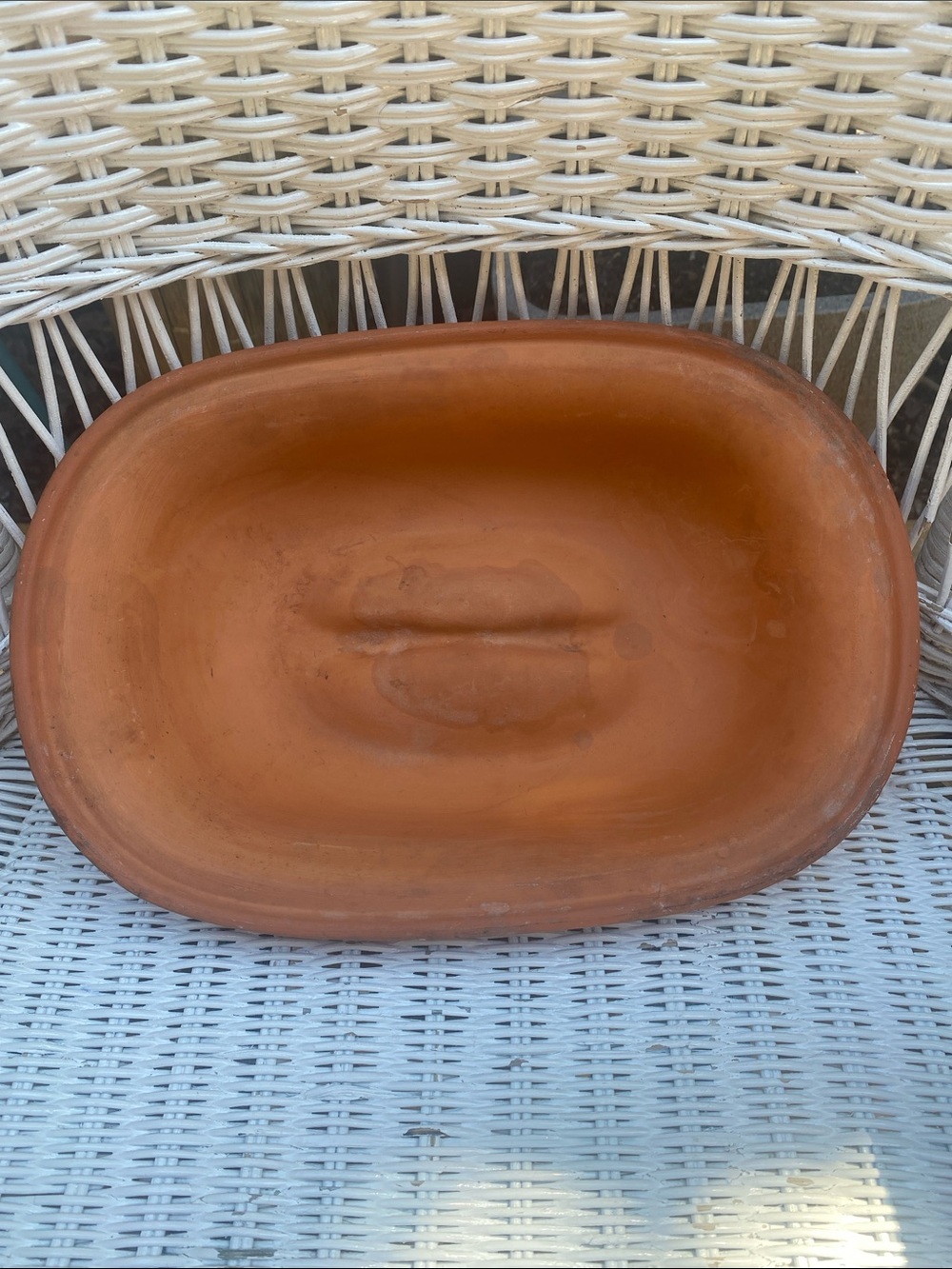 Terracotta Schlemmer Topf Clay Baker - Rust Orange - Picture 7 of 16